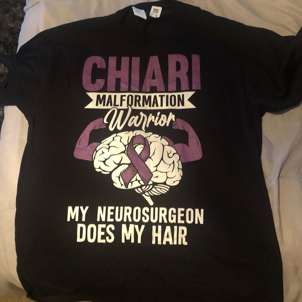 Chiari Tshirt.For ppl that suffer from this condition